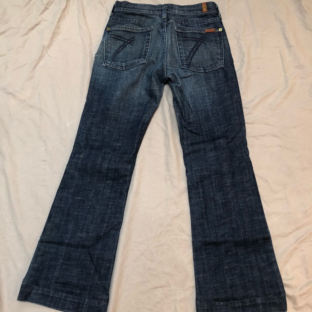 Seven for all mankind jeans size 27 hemmed